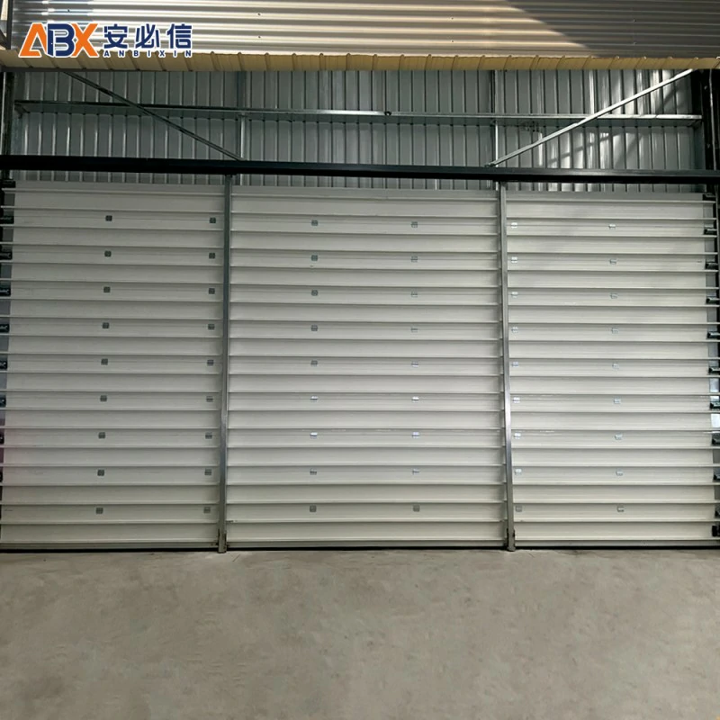 日照翻板滑升门